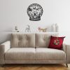 Washable Cushion 43x43 cm, Cotton-Polyester Blend, Soft