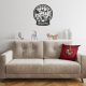 Washable Cushion 43x43 cm, Cotton-Polyester Blend, Soft