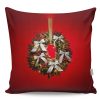 Washable Cushion 43x43 cm, Cotton-Polyester Blend, Soft
