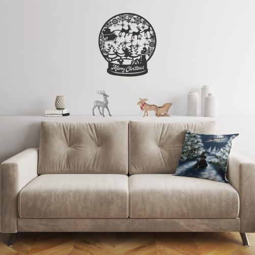 Washable Cushion 43x43 cm, Cotton-Polyester Blend, Soft