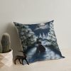 Washable Cushion 43x43 cm, Cotton-Polyester Blend, Soft