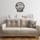 Washable Cushion 43x43 cm, Cotton-Polyester Blend, Soft