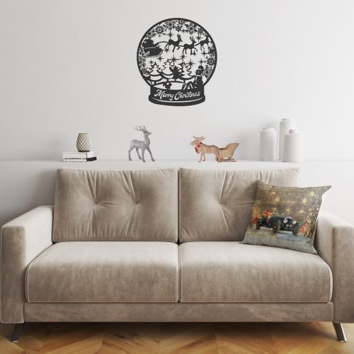 Washable Cushion 43x43 cm, Cotton-Polyester Blend, Soft