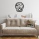 Washable Cushion 43x43 cm, Cotton-Polyester Blend, Soft