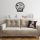 Washable Cushion 43x43 cm, Cotton-Polyester Blend, Soft