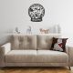 Washable Cushion 43x43 cm, Cotton-Polyester Blend, Soft