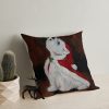 Washable Cushion 43x43 cm, Cotton-Polyester Blend, Soft