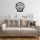 Washable Cushion 43x43 cm, Cotton-Polyester Blend, Soft