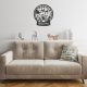 Washable Cushion 43x43 cm, Cotton-Polyester Blend, Soft