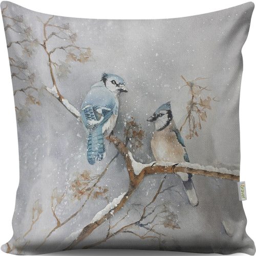 Washable Cushion 43x43 cm, Cotton-Polyester Blend, Soft