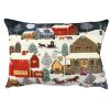 Washable Cushion, 33x48 cm, Cotton-Polyester Blend