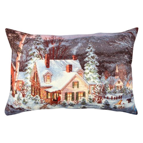 Washable Cushion with Concealed Zip, 33x48 cm, Soft Silicone