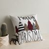 Washable Cushion 43x43 cm, Cotton-Polyester Blend, Soft