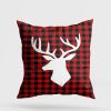 Washable Cushion 43x43 cm, Cotton-Polyester Blend, Soft