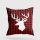 Washable Cushion 43x43 cm, Cotton-Polyester Blend, Soft
