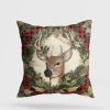Washable Cushion 43x43 cm, Cotton-Polyester Blend, Soft