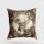 Washable Cushion 43x43 cm, Cotton-Polyester Blend, Soft