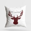 Washable Cushion 43x43 cm, Cotton-Polyester Blend, Soft