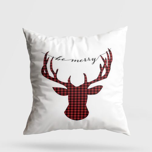 Washable Cushion 43x43 cm, Cotton-Polyester Blend, Soft