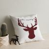 Washable Cushion 43x43 cm, Cotton-Polyester Blend, Soft