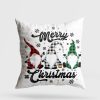 Washable Cushion 43x43 cm, Cotton-Polyester Blend, Soft