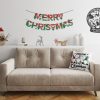 Washable Cushion 43x43 cm, Cotton-Polyester Blend, Soft