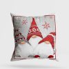 Washable Cushion 43x43 cm, Cotton-Polyester Blend, Soft