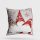 Washable Cushion 43x43 cm, Cotton-Polyester Blend, Soft
