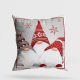 Washable Cushion 43x43 cm, Cotton-Polyester Blend, Soft