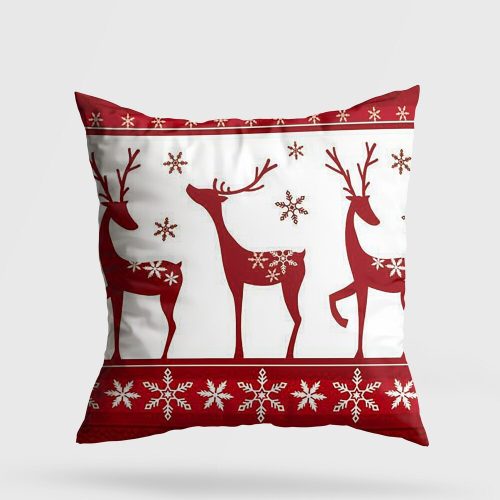 Washable Cushion 43x43 cm, Cotton-Polyester Blend, Soft