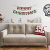 Washable Cushion 43x43 cm, Cotton-Polyester Blend, Soft