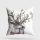 Washable Cushion 43x43 cm, Cotton-Polyester Blend, Soft