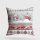 Washable Cushion 43x43 cm, Cotton-Polyester Blend, Soft