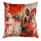 Washable Cushion 43x43 cm, Cotton-Polyester Blend, Soft