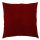 Red Polyester Cushion, 43x43 cm, Washable & Ironable