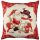 Washable Cushion 43x43 cm, Cotton-Polyester Blend, Soft