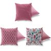 Soft Cushion Set (3 Pieces), 43x43 cm, Washable, Zip