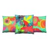 Soft Cushion Set (3 Pieces), 43x43 cm, Washable, Zip