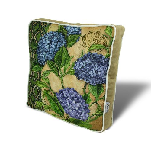 Washable Cushion 42x42 cm, Cotton-Polyester Blend, Soft