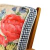 Washable Cushion 42x42 cm, Cotton-Polyester Blend, Soft