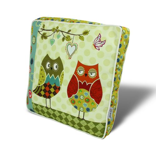 Washable Cushion 42x42 cm, Cotton-Polyester Blend, Soft