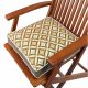 Washable Cushion 42x42 cm, Cotton-Polyester Blend, Soft