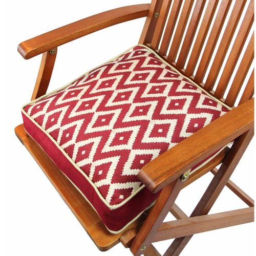 Washable Cushion 42x42 cm, Cotton-Polyester Blend, Soft