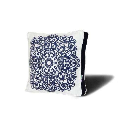Washable Cushion 42x42 cm, Cotton-Polyester Blend, Soft