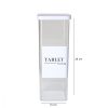 Transparent Plastic Storage Box, 10x10x26 cm | Durable & Versatile