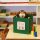 Green Felt Basket, 30x30x31 cm | 100% Felt | Stylish Storage