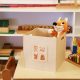 Cream Felt Basket, 30x30x30 cm | 100% Felt | Stylish Storage