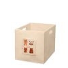 Cream Felt Basket, 30x30x30 cm | 100% Felt | Stylish Storage