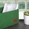 Green Felt Basket, 30 x 20 x 15 cm | 100% Felt | Stylish Storage