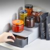 Grey Kitchen Organizer, 11x16x26 cm, 100% Plastic